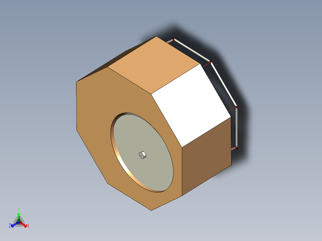B2003945-饮用水工厂混凝反应器正等轴测图