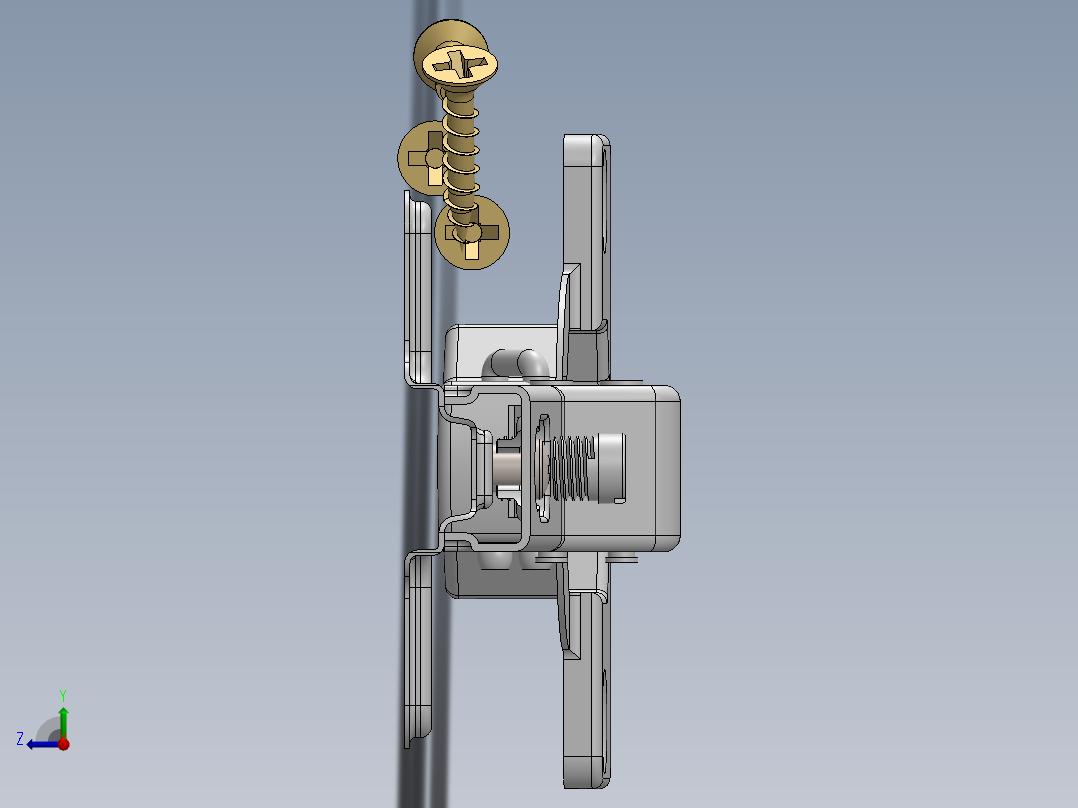 铰链、-铰链blum-hin右视图