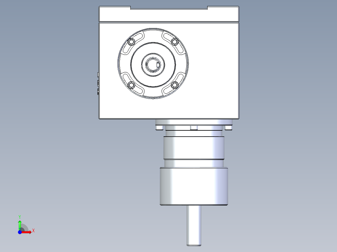 RU45DH升降摇摆型前视图