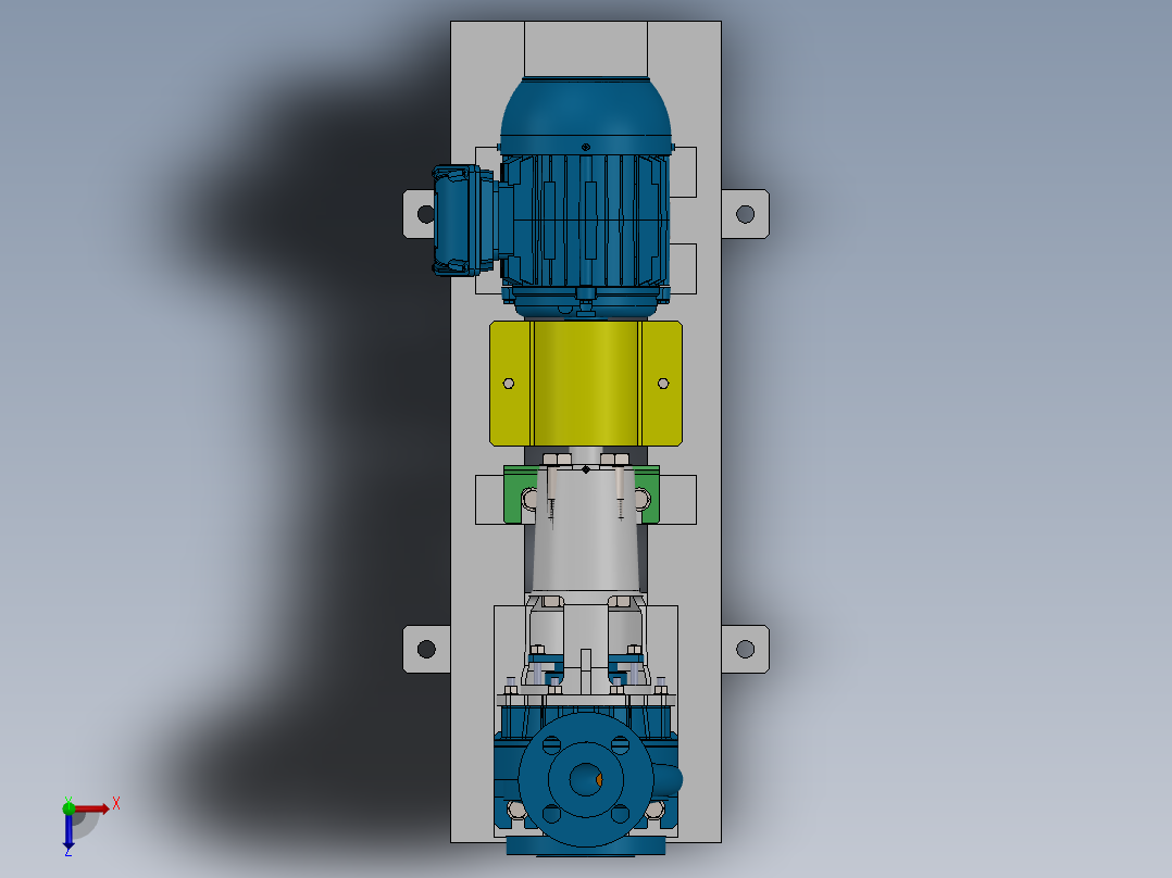 泵、水泵(53)俯视图