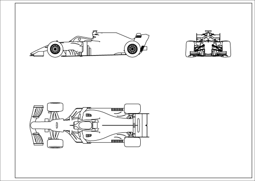 制作F1赛车浮出图纸动画  xt缩略图