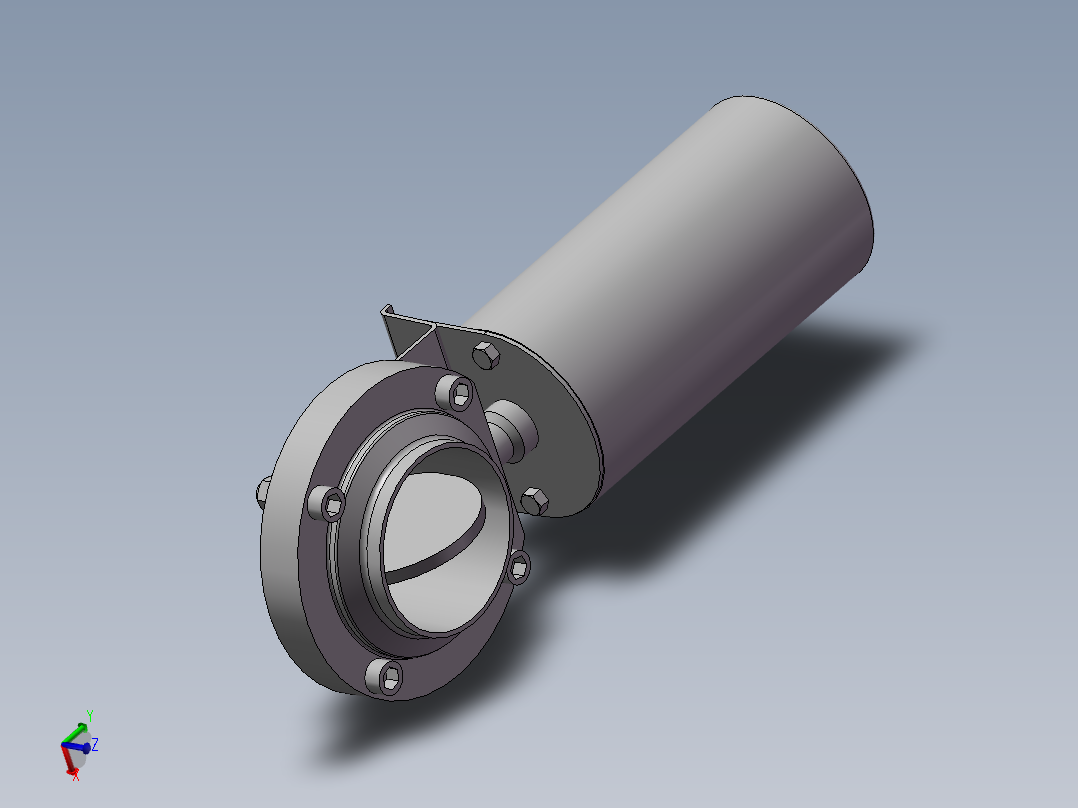 6款卡箍式气动蝶阀-- 392459--60