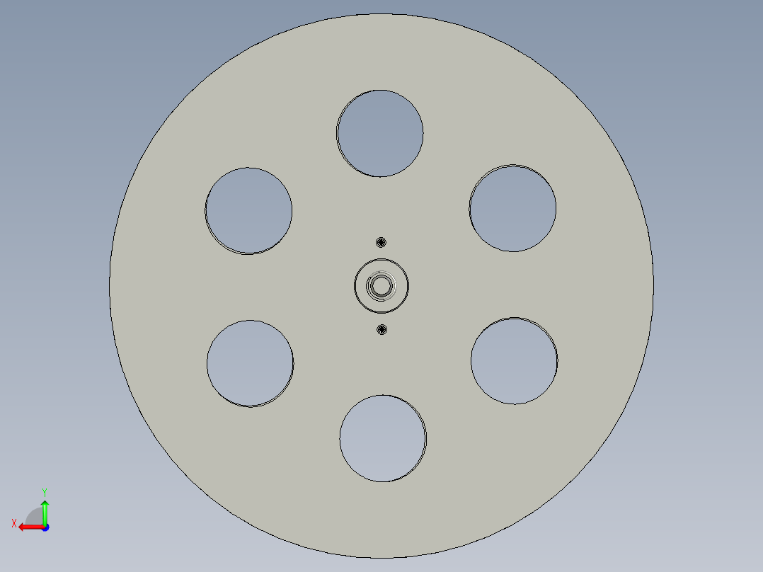 Mylar放卷组件-2后视图