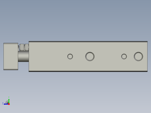 双活塞气缸DGTZ-GF-10-20-P-AFESTO-55-2-2右视缩略图