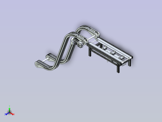 非标曲线型输送线设计