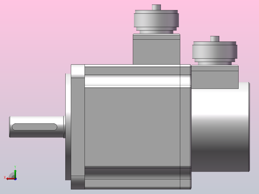 东洋电机S110-07.5L30后视图