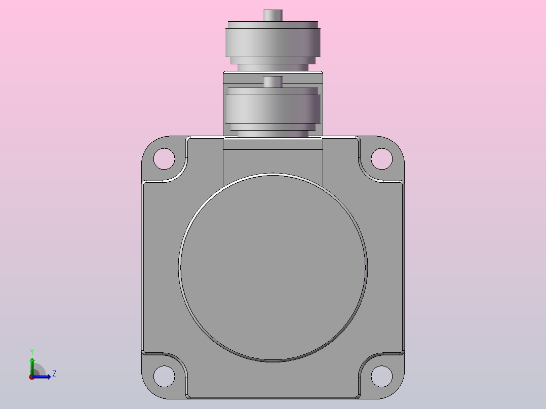 东洋电机S110-07.5L30左视图