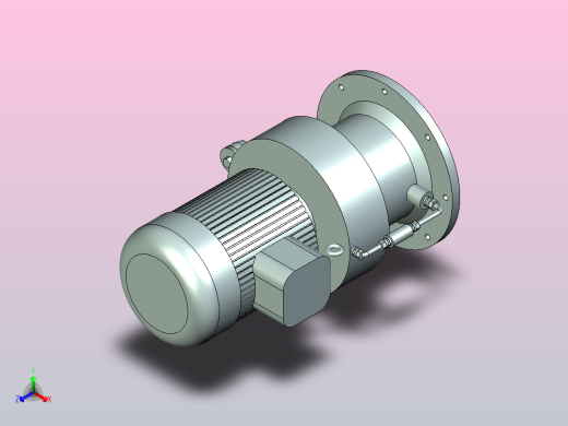 摆线针轮减速器JSJ_XLD-B_5.5_8175系列正等轴测缩略图