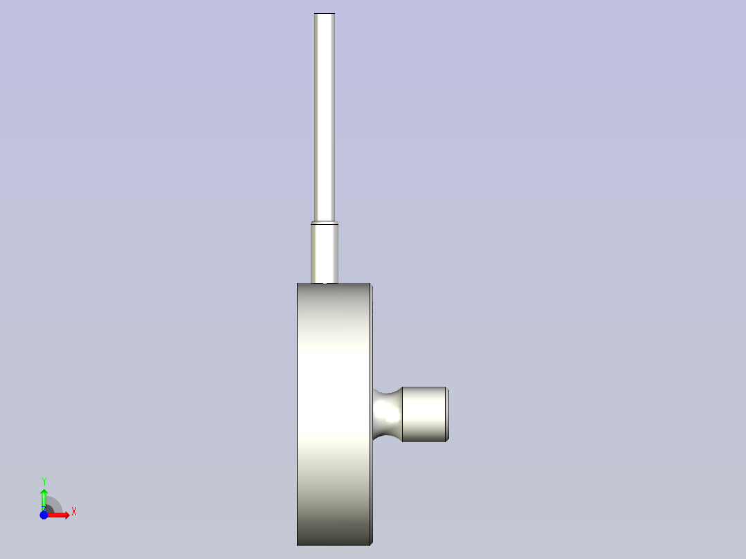 A0005155-EMS40-1kN  2kN  5 kN应变片膜力传感器称重传感器前视图