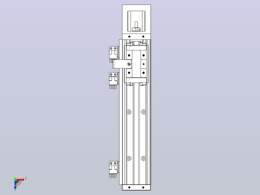 钢基模组TPA-KSR-5002C-250A1-M-F0S2俯视缩略图