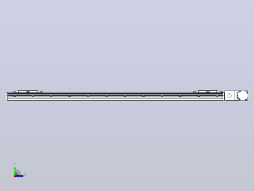 皮带直线轴双滑块型TPA-GCBS-150-P80-L600-QR-M75-N3左视缩略图