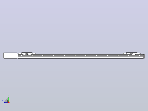 皮带直线轴双滑块型TPA-GCBS-150-P80-L600-QR-M75-N3右视缩略图