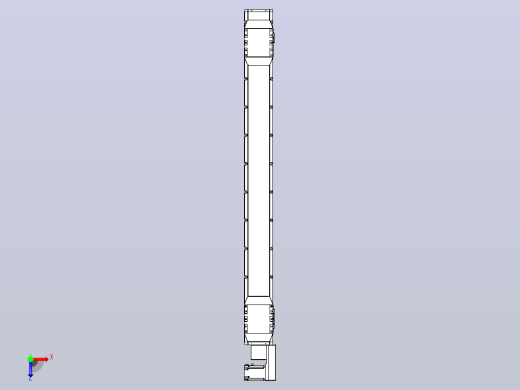 皮带直线轴双滑块型TPA-GCBS-150-P80-L600-QR-M75-N3俯视缩略图
