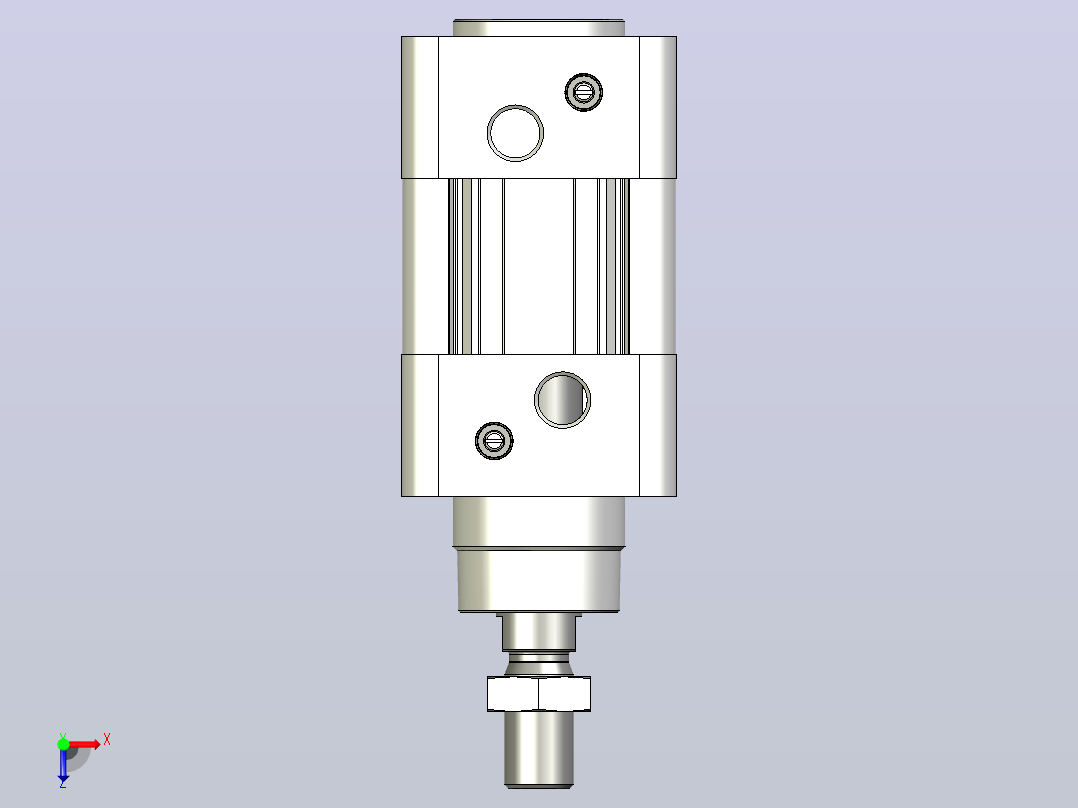 FESTO气缸DSBC-50-1-PPVA-N3---_0_俯视图