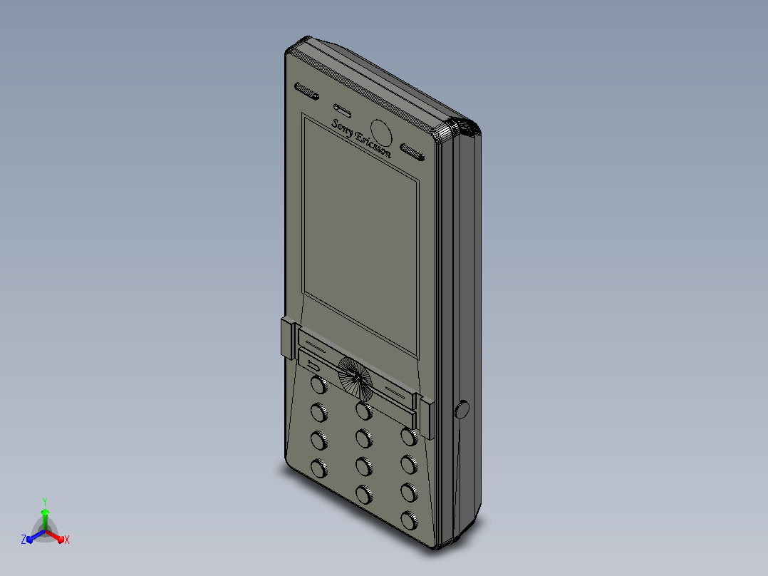 索尼爱立信k810i 14主视图