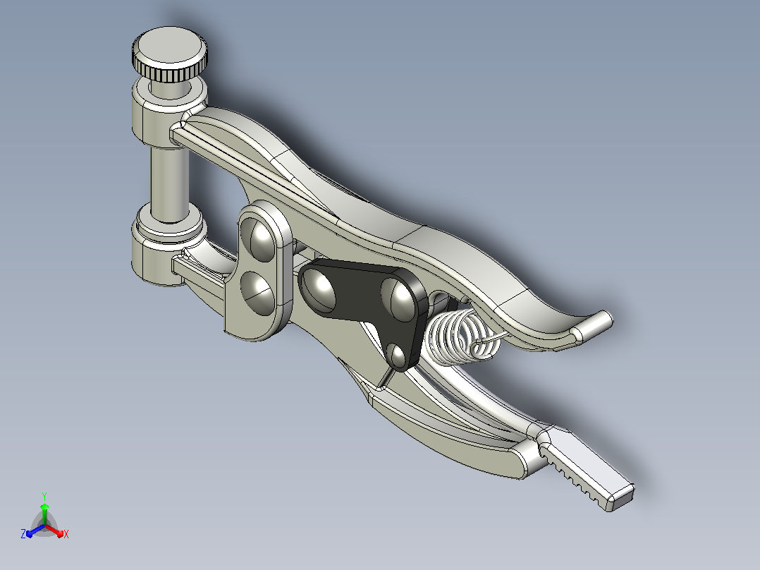 快速夹钳HS-51000.IGS主视图