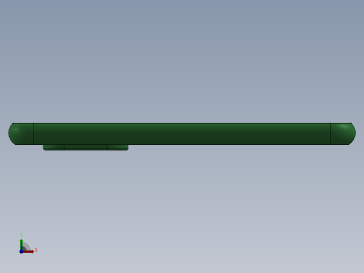 solidworks 中的手机壳设计前视缩略图
