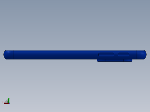 solidworks 中的手机壳设计后视缩略图