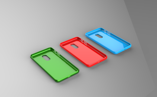 solidworks 中的手机壳设计缩略图