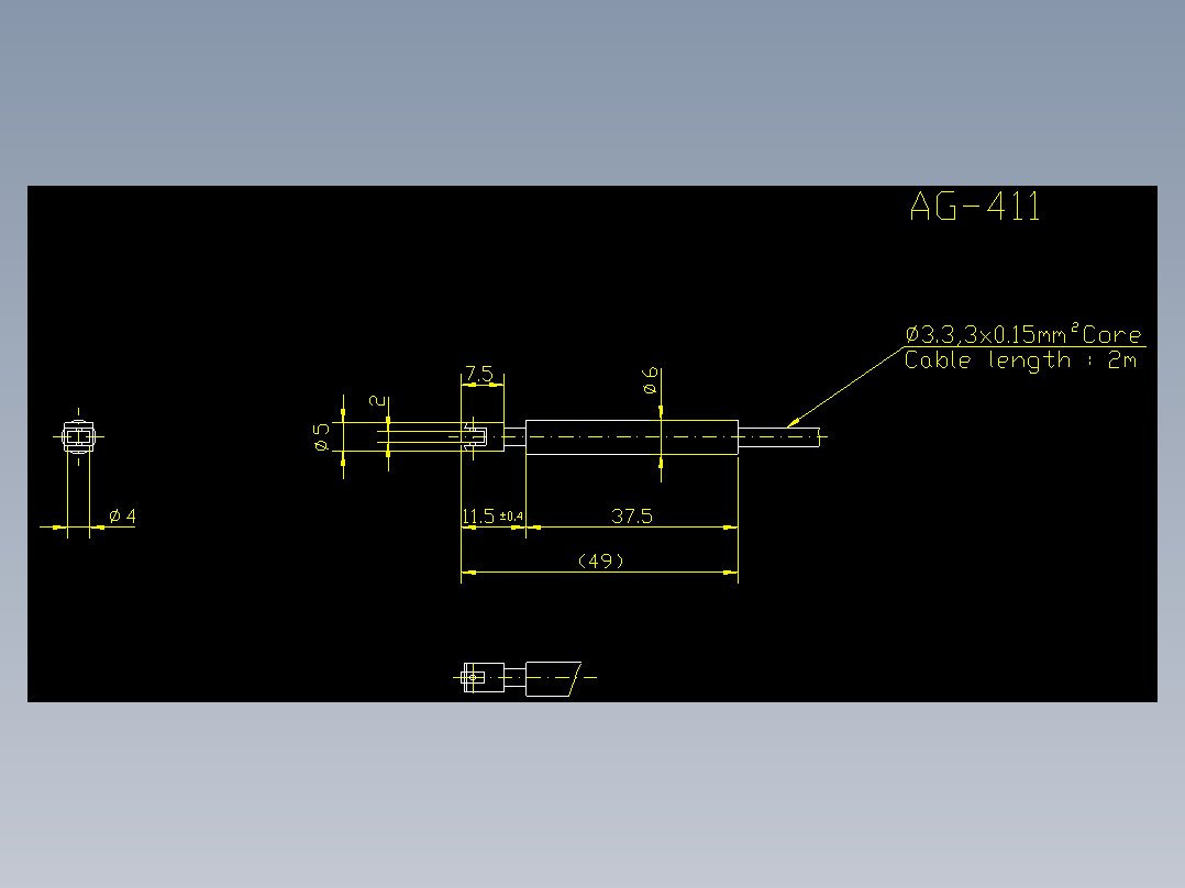 ag-411基恩士电气元件.DXF
