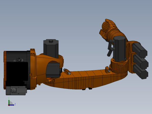 kuka 1400 六轴机器人左视缩略图