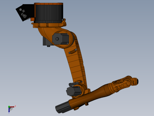 kuka 1400 六轴机器人俯视缩略图