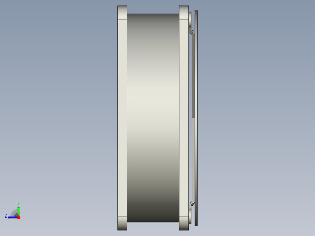 散热风机右视图