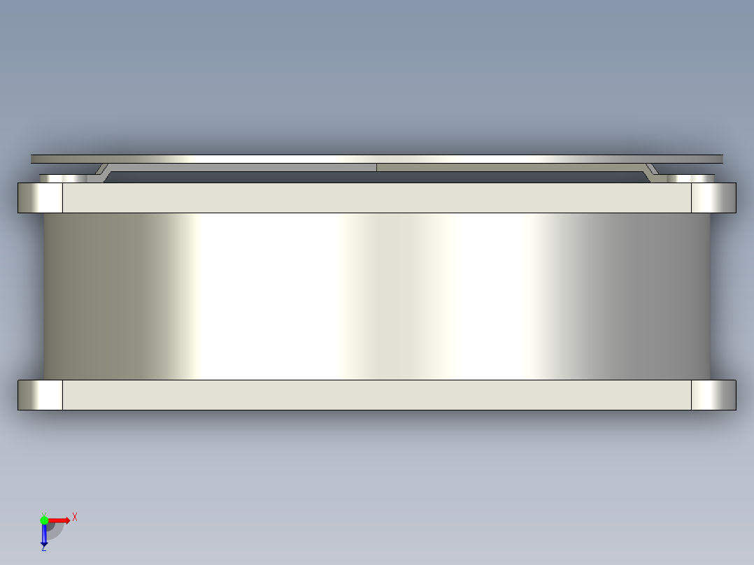 散热风机俯视图