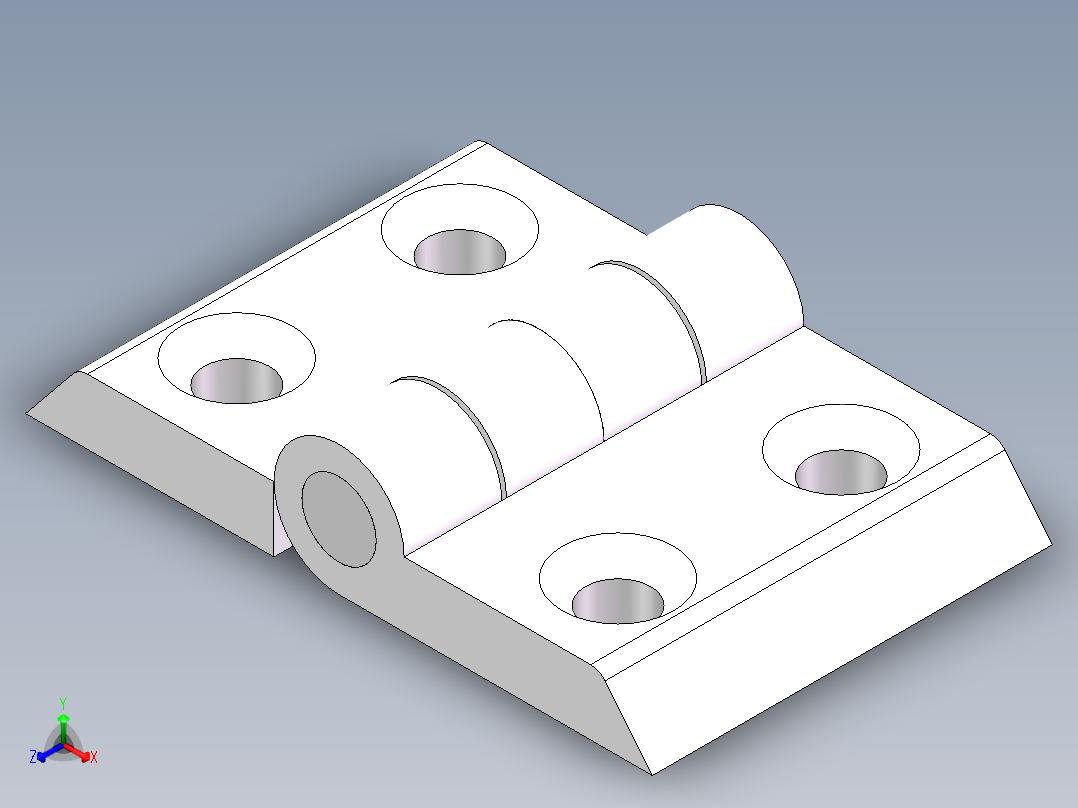 G部分 门窗组件正等轴测图