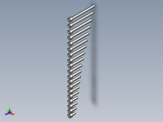 螺钉_vis CHc M16 iso 4762