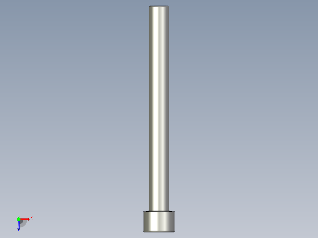 螺钉_vis CHc M16 iso 4762俯视图