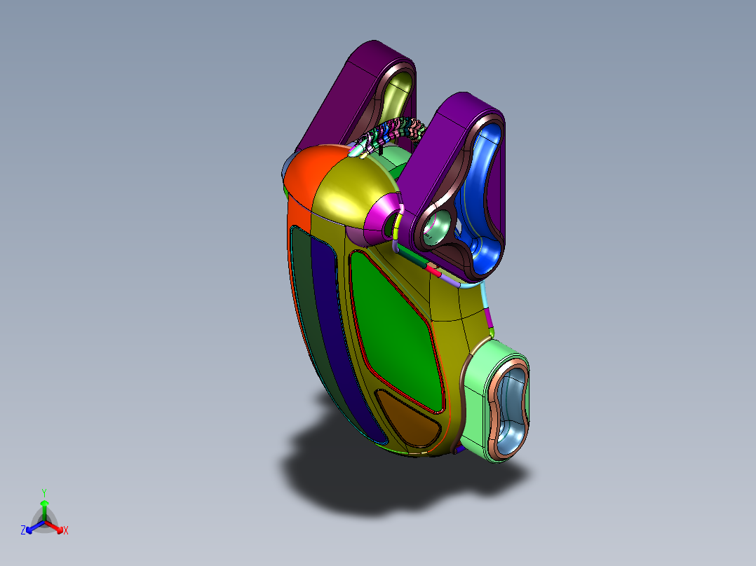 南极驾驶履带电动概念车