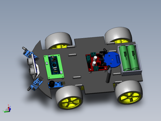 红外避障智能小车