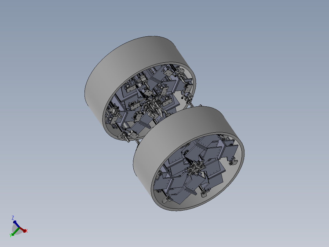 对磁发力站总装图
