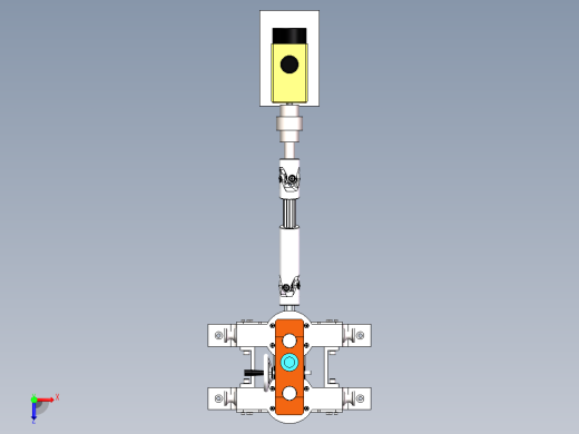 轧机、上工作锟、下支撑锟 毕设+30+24.3.21+002俯视缩略图