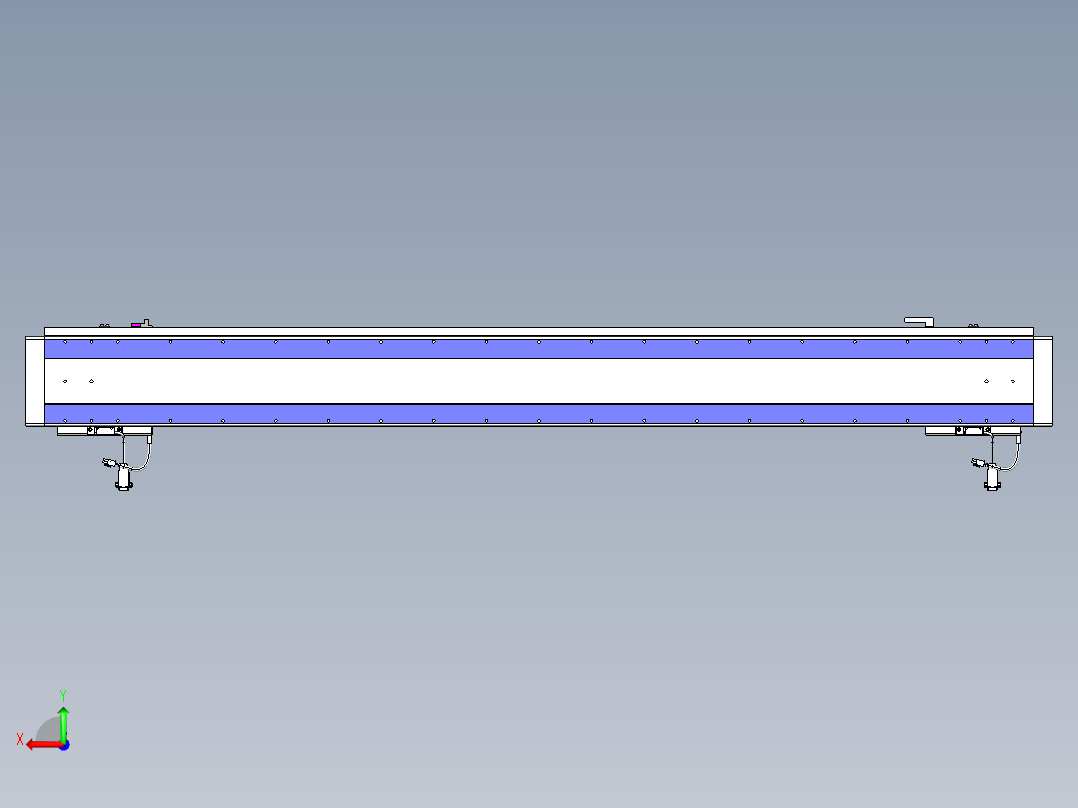威洛博VL系列3d模型模组2VL17E2Y-S1450后视图
