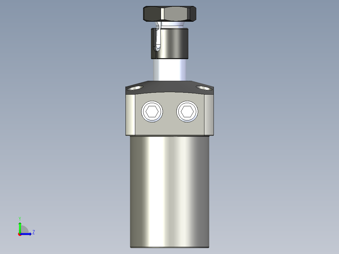 KOSMEKLHS0360-GL-Y45多系列多零件图纸模型左视图