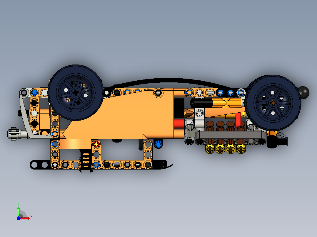 42093_b-hot-rod.2-乐高玩具赛车前视图