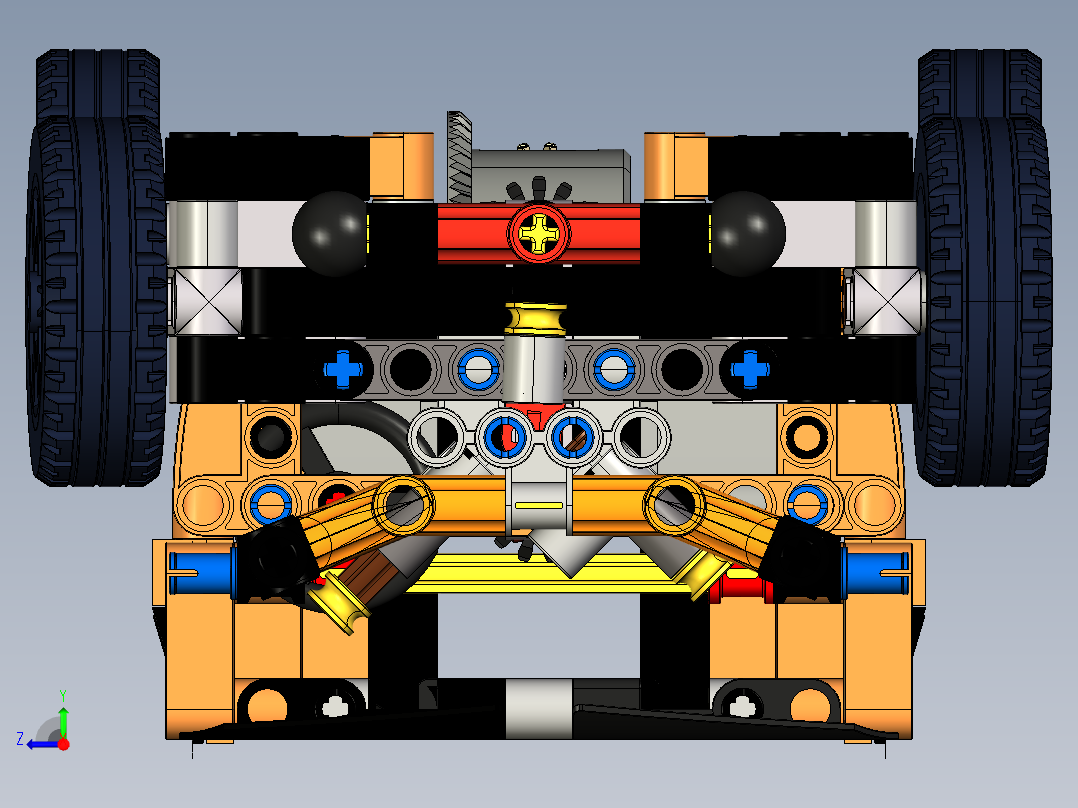 42093_b-hot-rod.2-乐高玩具赛车右视图