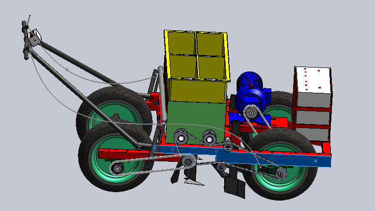 JX753-小型电动助力播种机设计