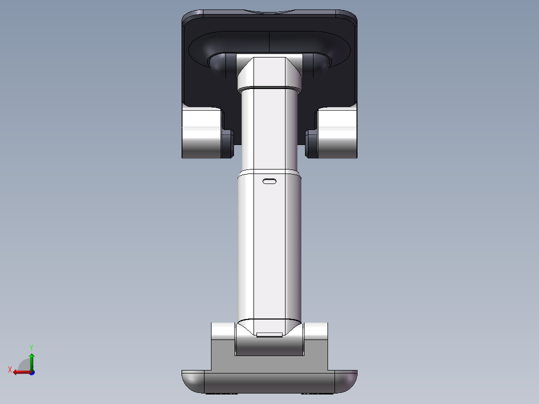 手机支架后视图