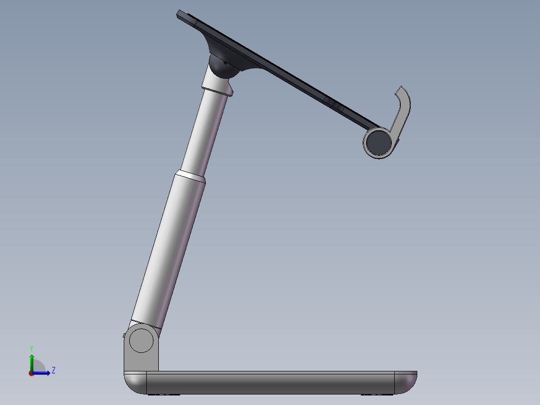 手机支架左视图