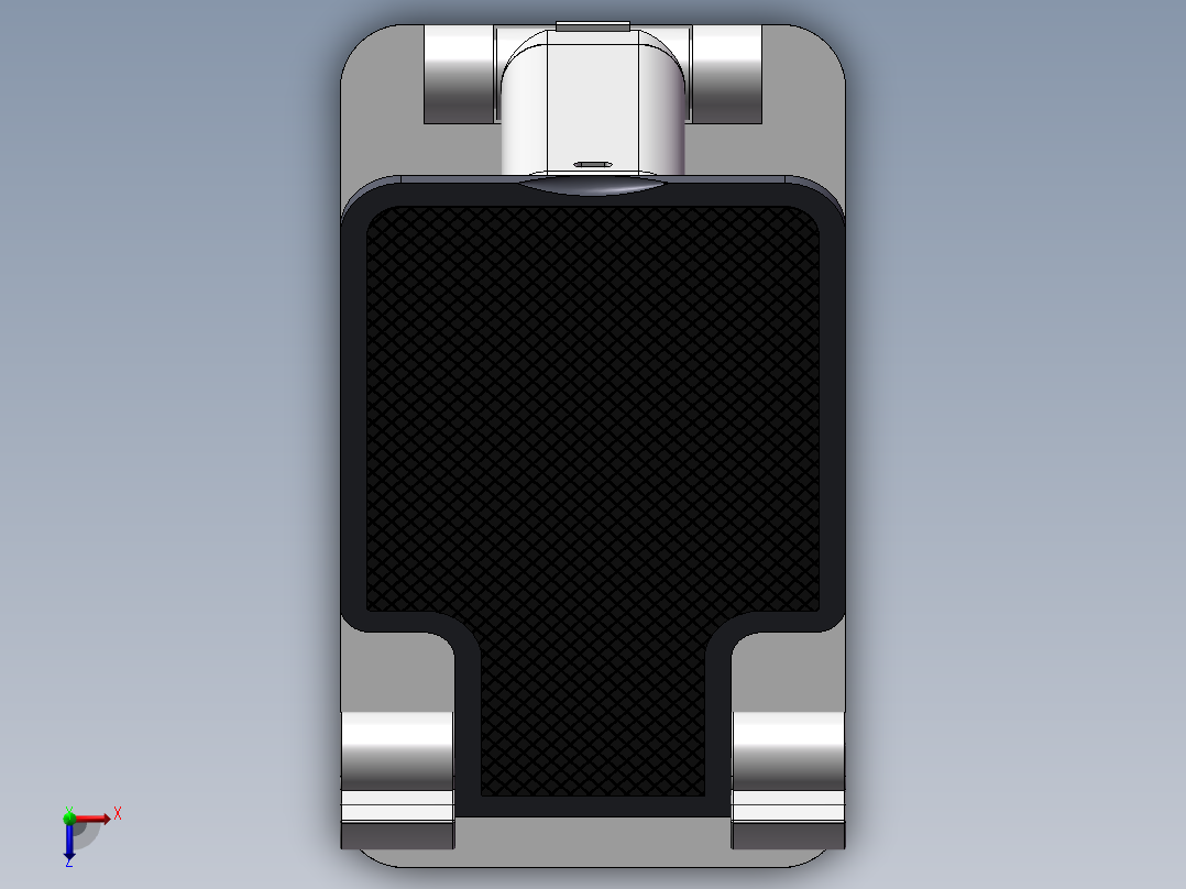 手机支架俯视图