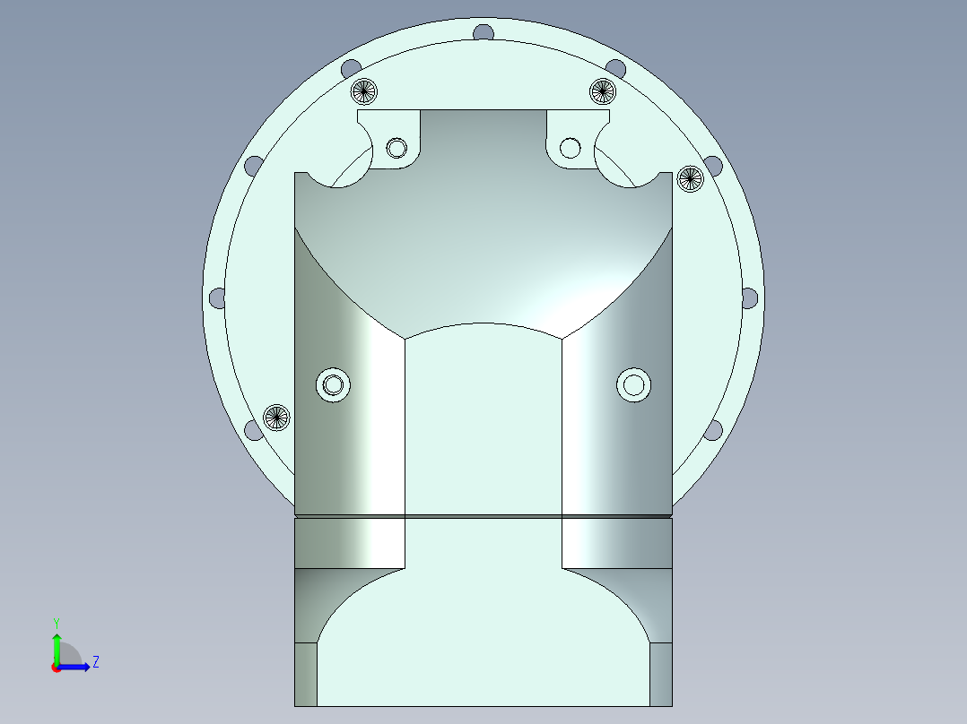 直齿ZPLH160-L2 22-110-145-M8.stp左视图
