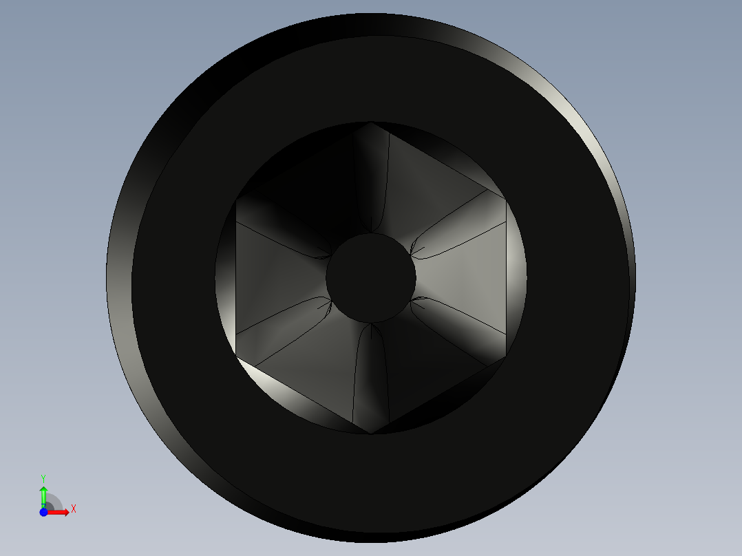 斜度止付螺絲MSWT-3D多系列多零件图纸模型前视图