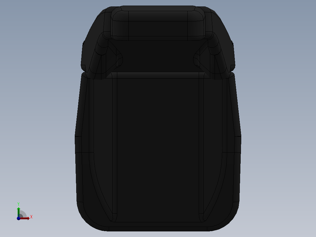 特种木材抓取机前视图