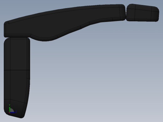 特种木材抓取机左视缩略图