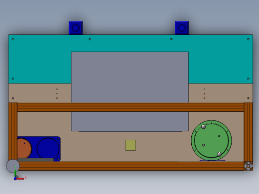 自动涂胶工作台（sw15+cad+说明书）前视缩略图