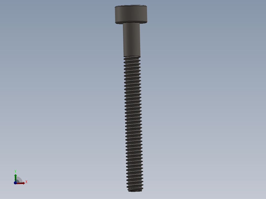 Screw_DIN_912_M2x20_A2.SLDPRT公制内六角螺钉