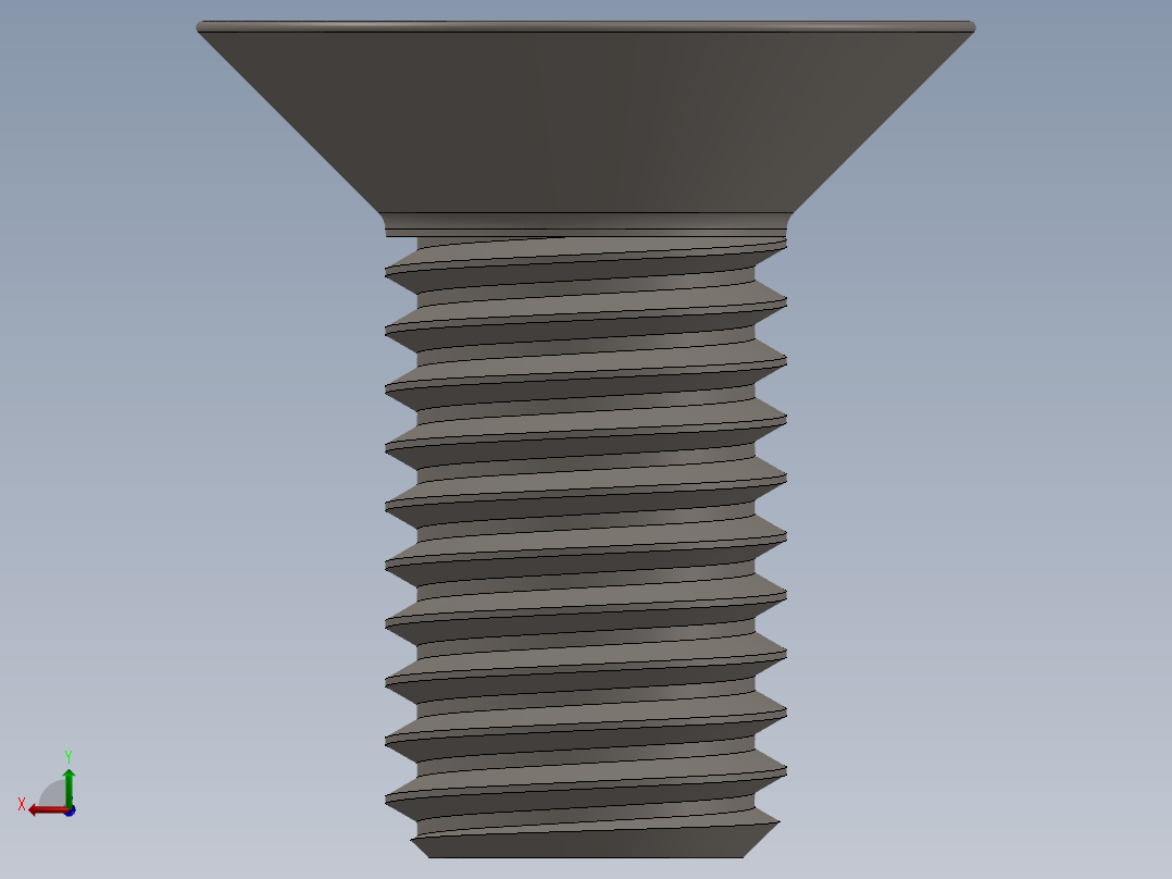 Screw_ISO_10642_M12x25_A2.SLDPRT后视图